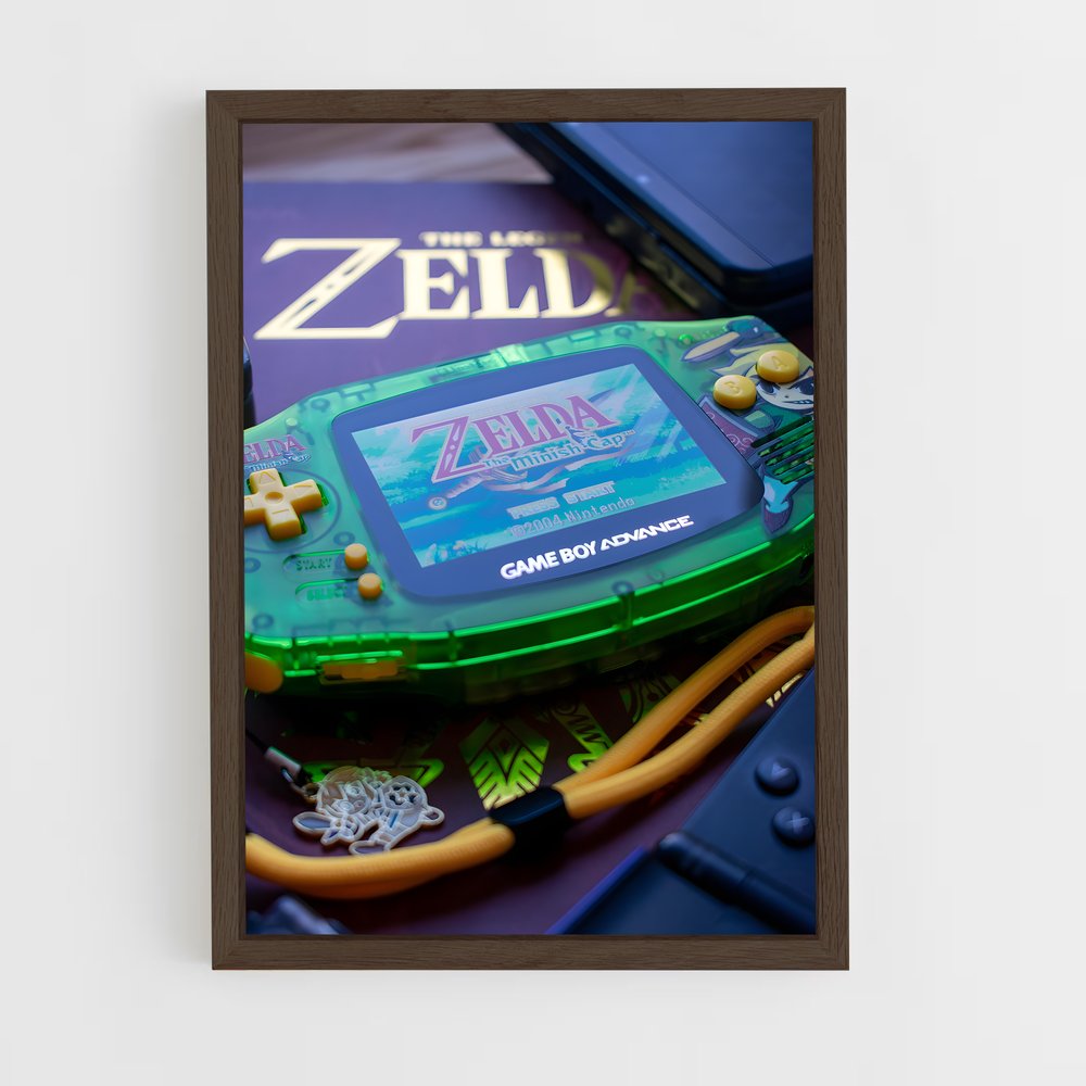 Poster Retro Gamer – affiche Consoles (vue 5)
